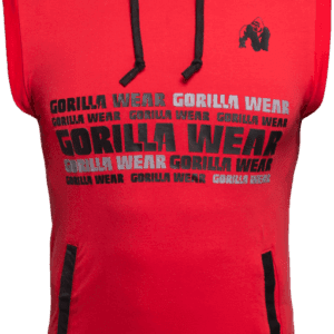 Melbourne S/L Hooded T-shirt - Red