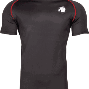 Performance t-shirt - Black/red