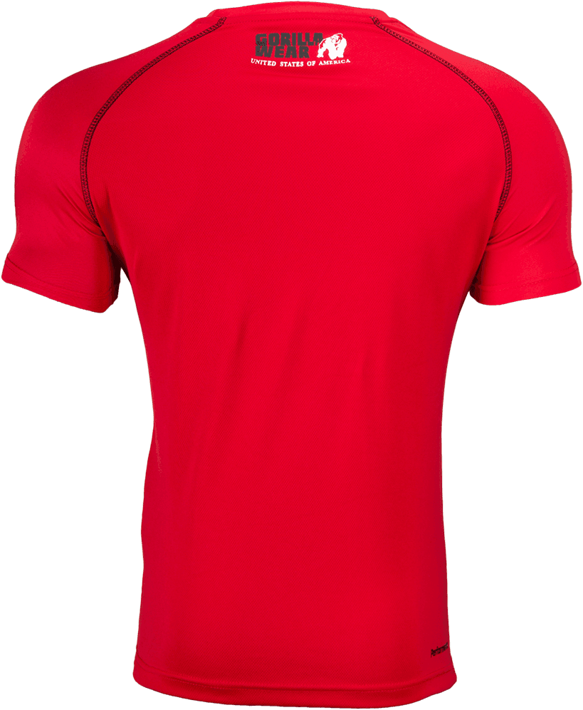 Performance T-shirt - Red/Black - Image 2