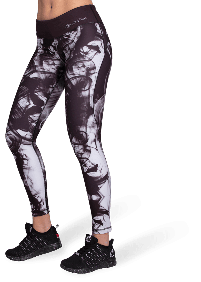 Phoenix tights - Black/White