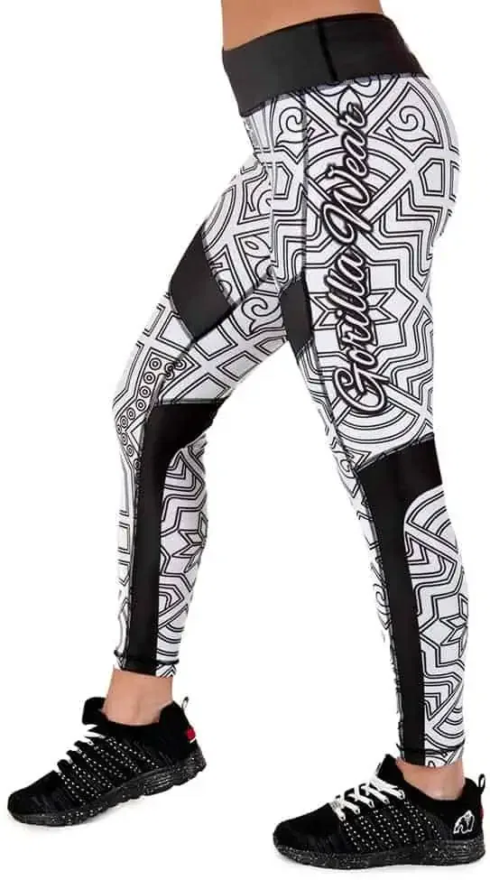 Pueblo Tights - Black/White