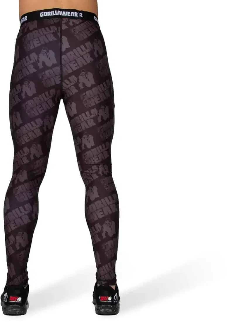 San Jose Men's Tights - Black/Grey - Image 2