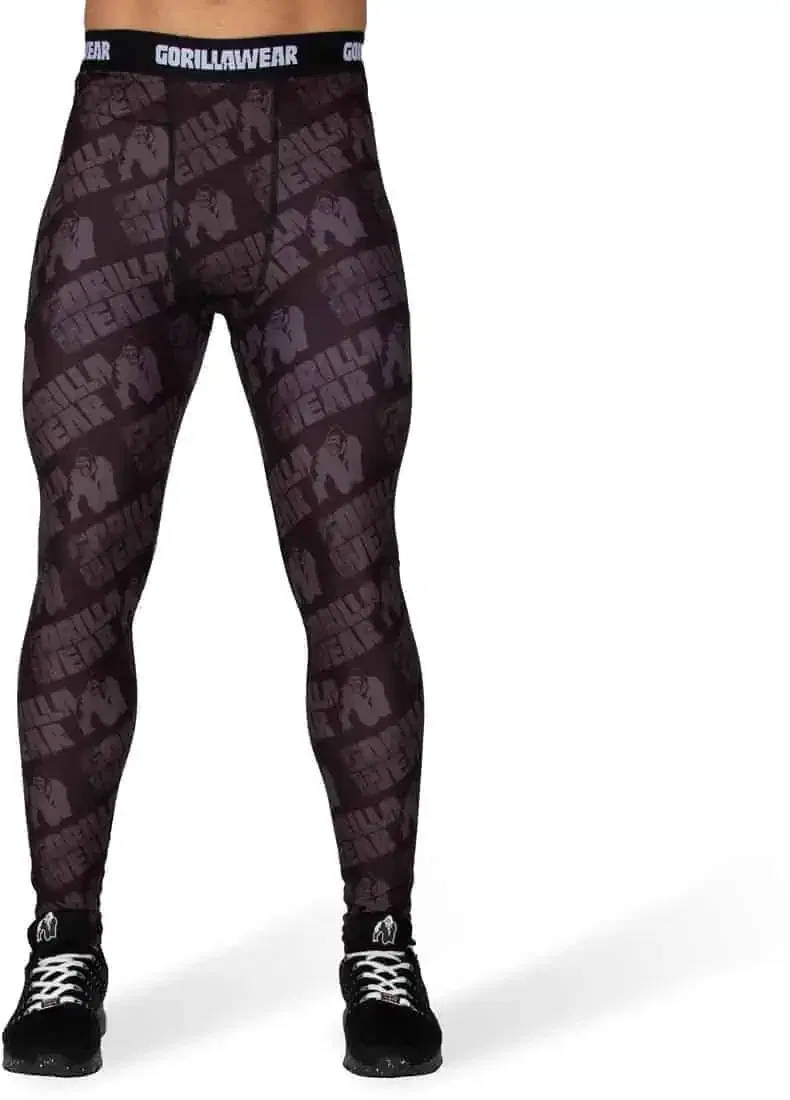 San Jose Men's Tights - Black/Grey - Image 3