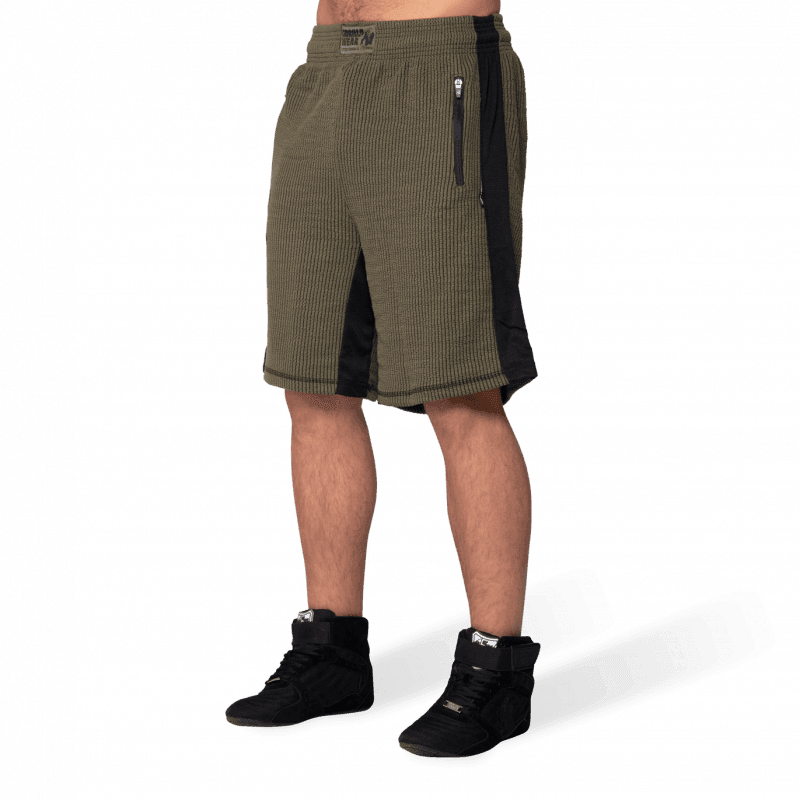 Augustine Old School Shorts - Army Green
