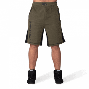 Alternative view of Augustine Old School Shorts - Army Green