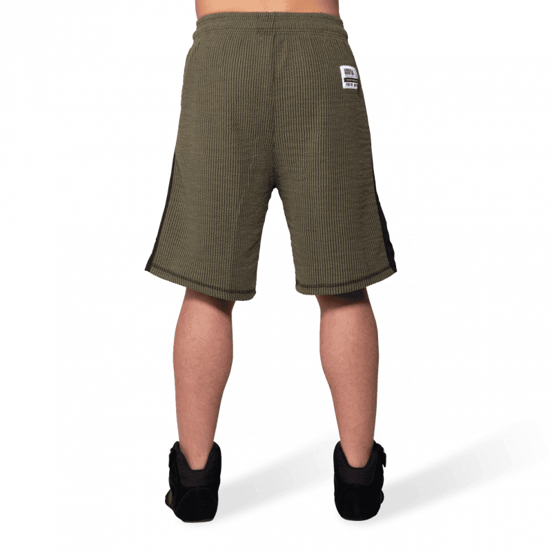 Augustine Old School Shorts - Army Green - Image 3