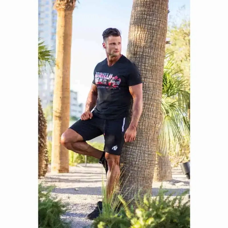 Pittsburgh Sweat Shorts - Black - Image 5