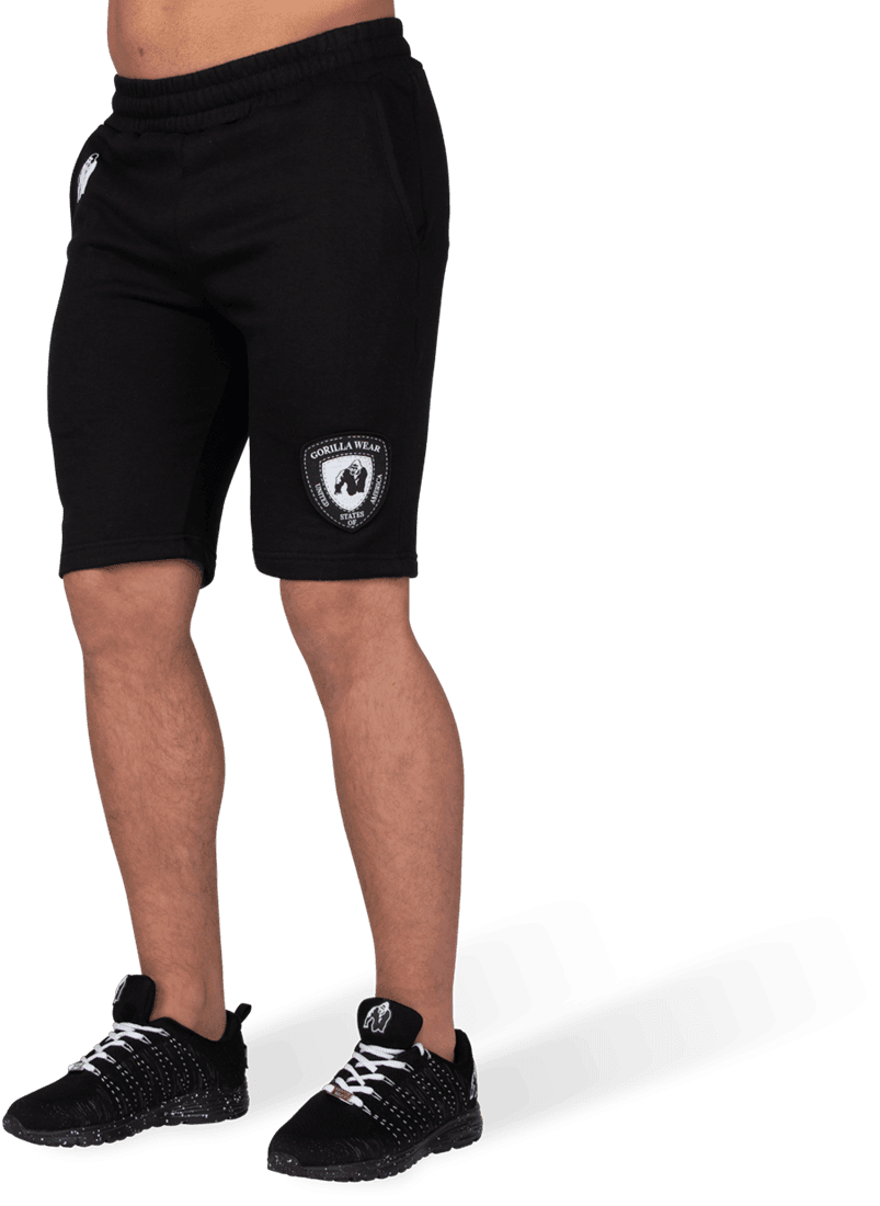 Los Angeles Sweat Shorts - Black - Image 2