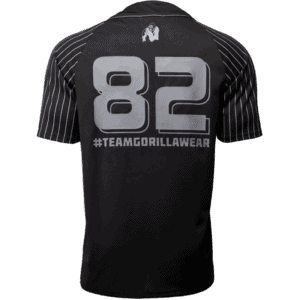 Alternative view of 82 Baseball Jersey - Black