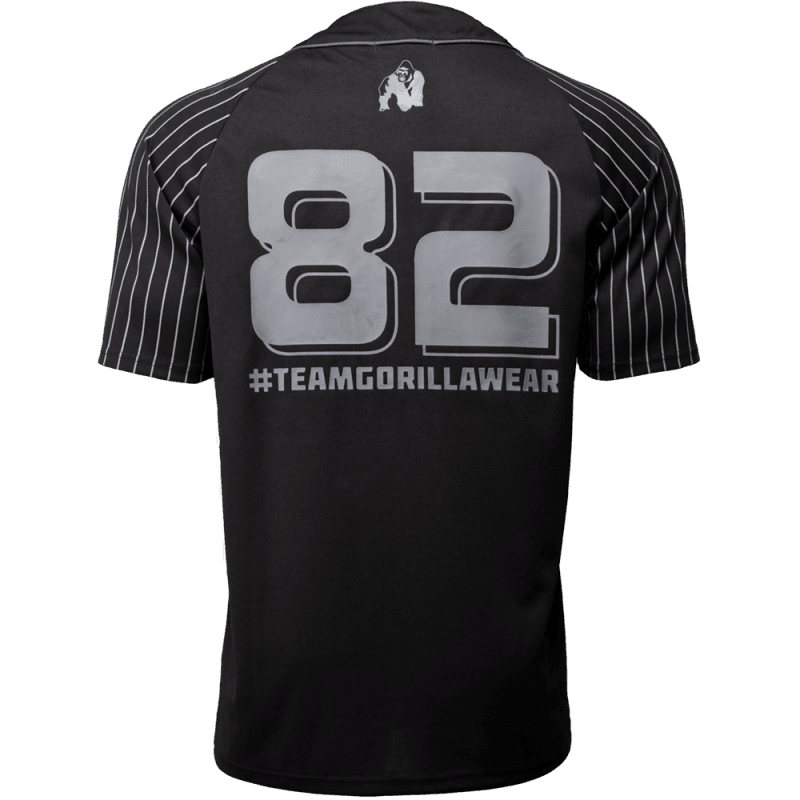 82 Baseball Jersey - Black - Image 2