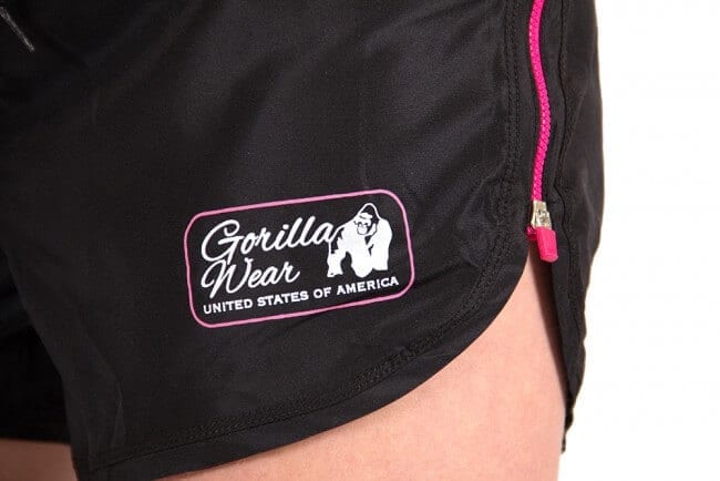Women's New Mexico Cardio Shorts Black/Pink - Image 3