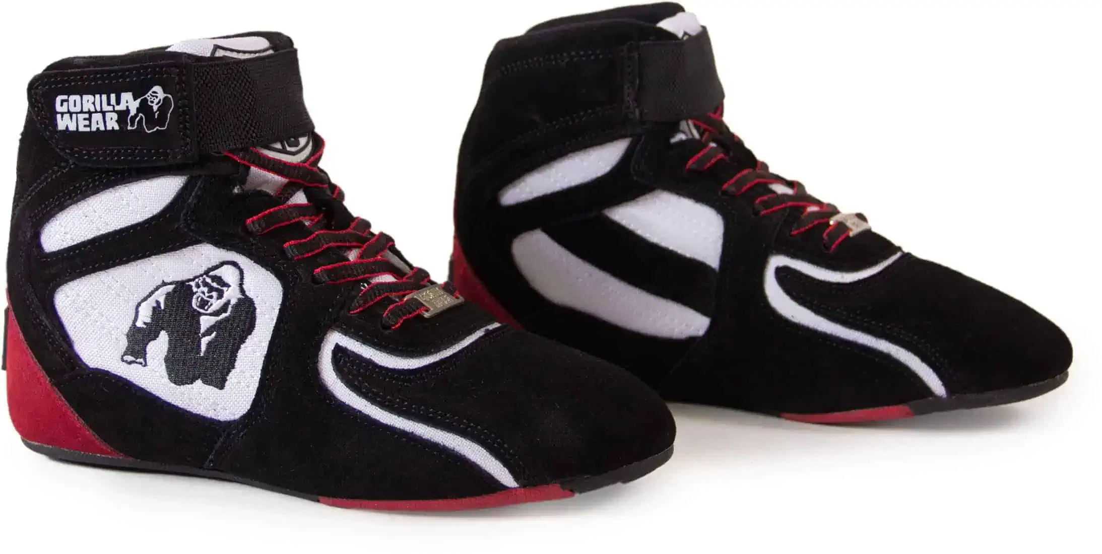 Chicago High Tops - Black/White/Red - Image 3
