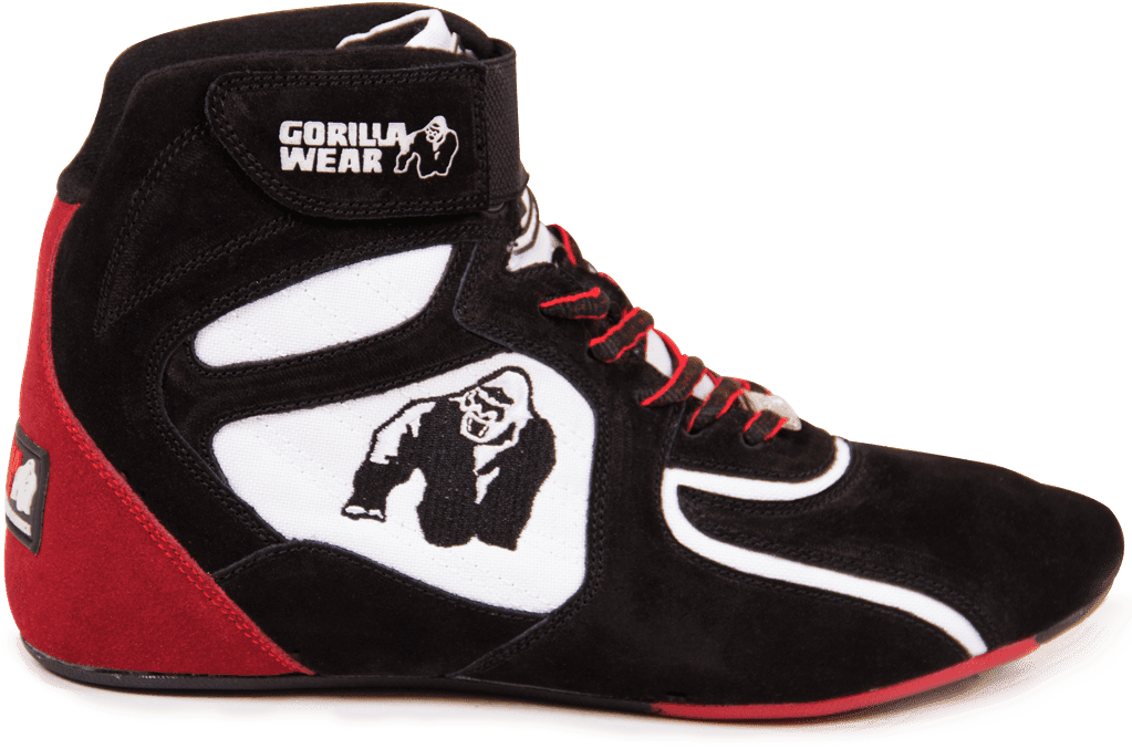 Chicago High Tops - Black/White/Red