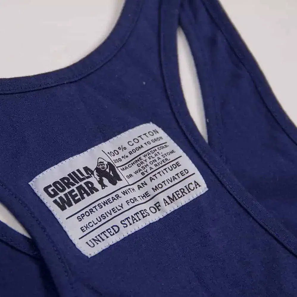Classic Tank Top - Navy - Image 3