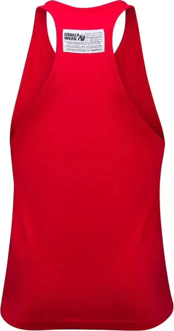 Classic Tank Top - Red - Image 2