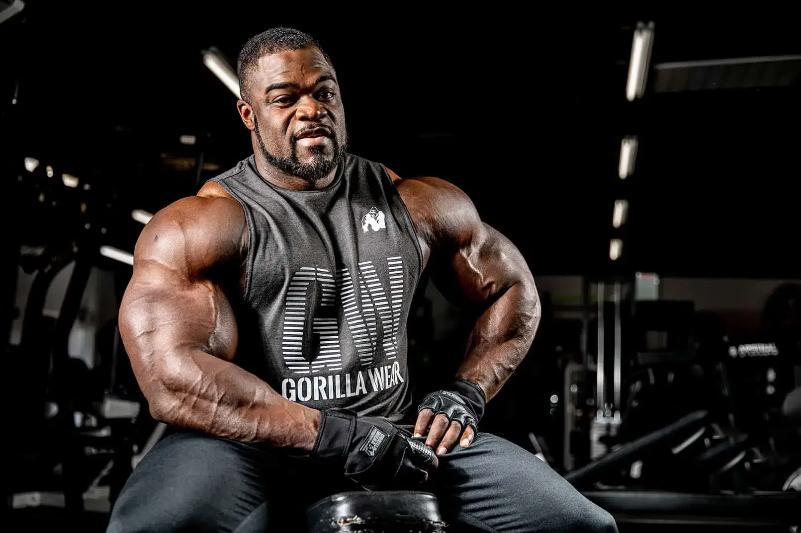 Dakota Sleeveless T-Shirt - Black - Image 6