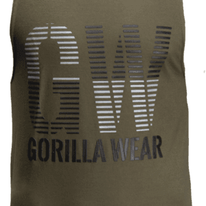 Dakota Sleeveless T-Shirt - Army Green