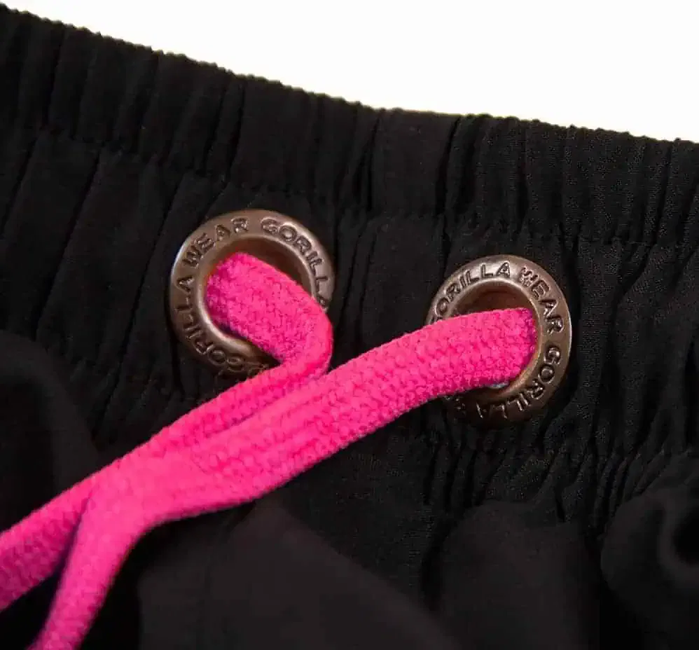 Denver Shorts Black/Pink - Image 3
