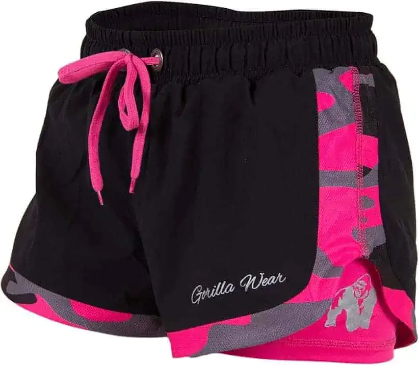 Denver Shorts Black/Pink