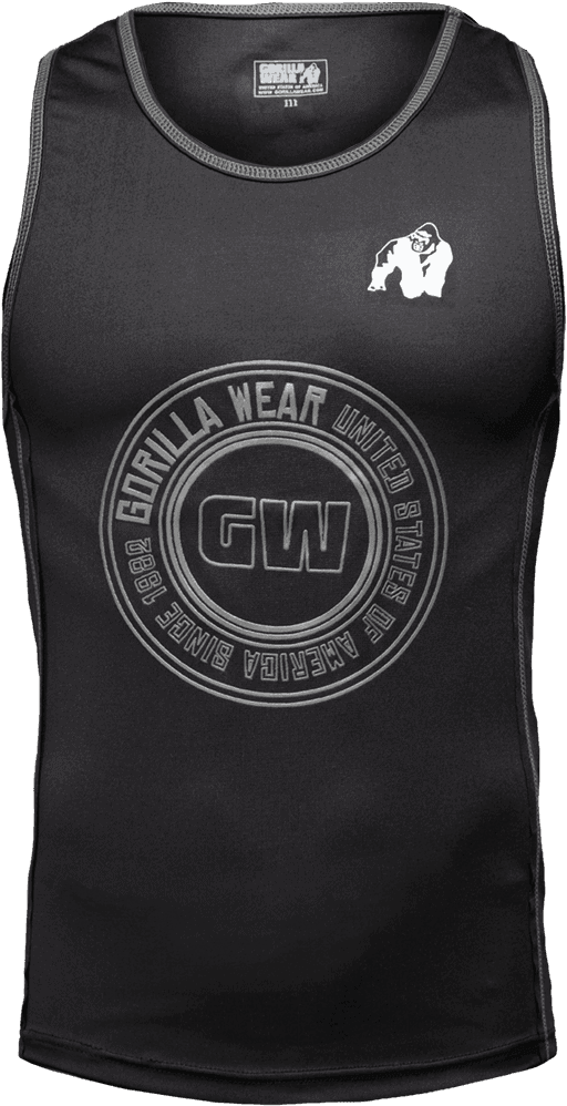 Kenwood Tank Top - Black/Silver