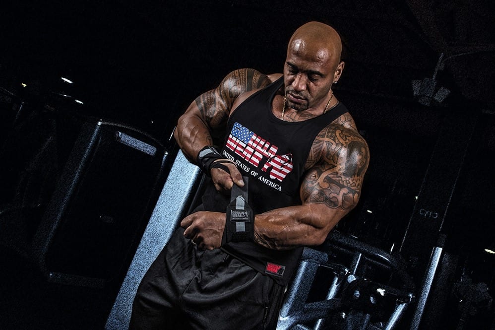 USA Tank Top Black - Image 3