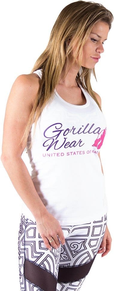 Women's Classic Tank Top White - Image 2