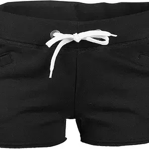 Women's New Jersey Sweat Shorts Black