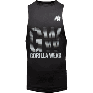 Dakota Sleeveless T-Shirt - Black