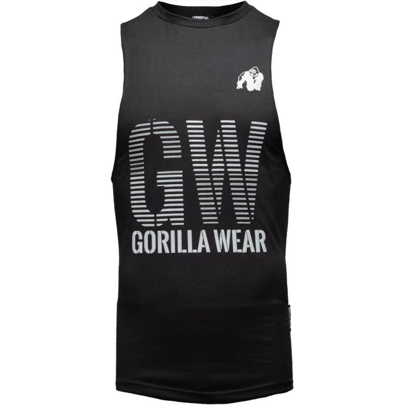 Dakota Sleeveless T-Shirt - Black