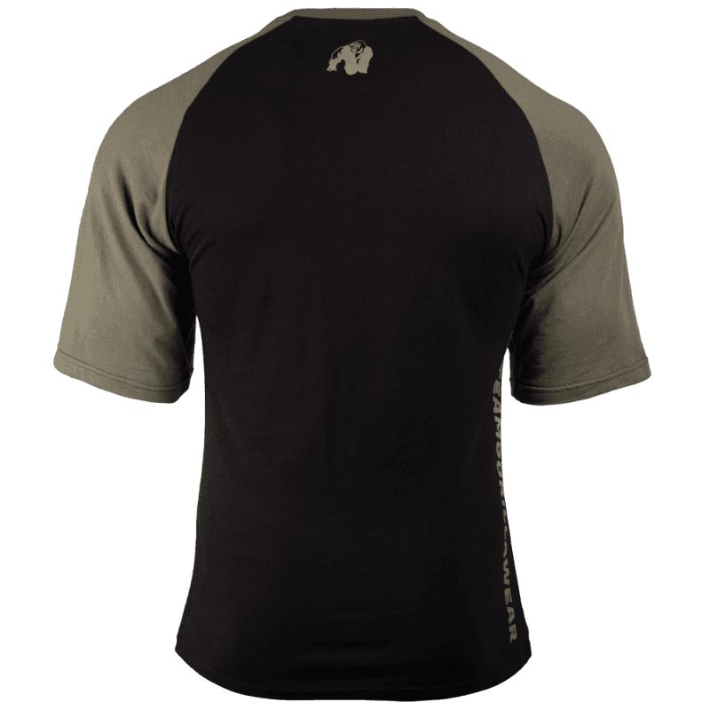 Texas T-Shirt - Army Green/Black - Image 2