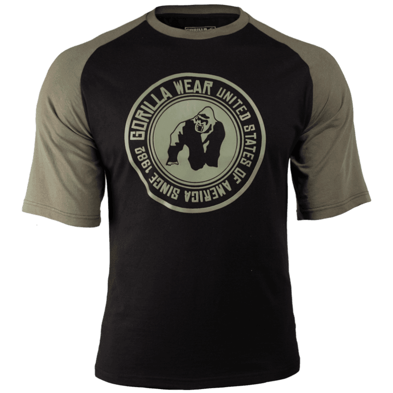 Texas T-Shirt - Army Green/Black