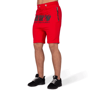 Alabama Drop Crotch Shorts - Red