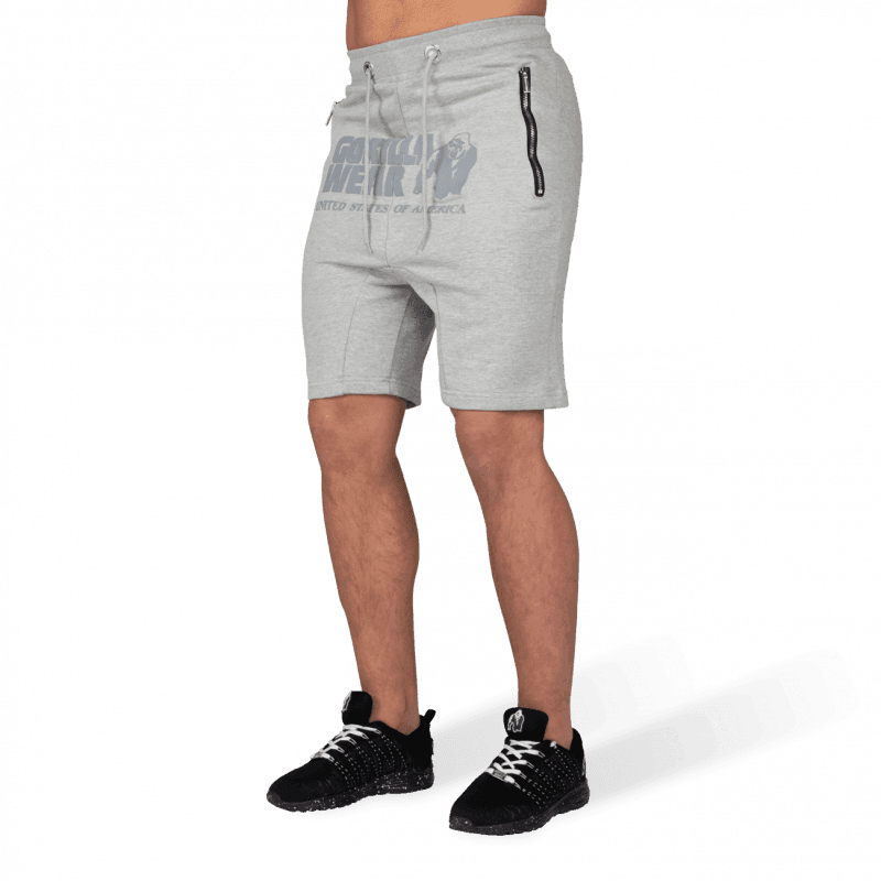 Alabama Drop Crotch Shorts - Grey - Image 2