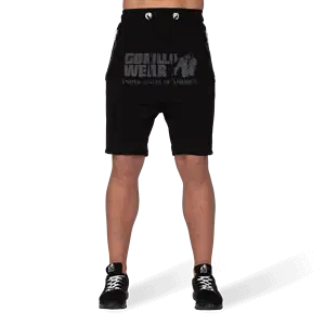 Alabama Drop Crotch Shorts - Black
