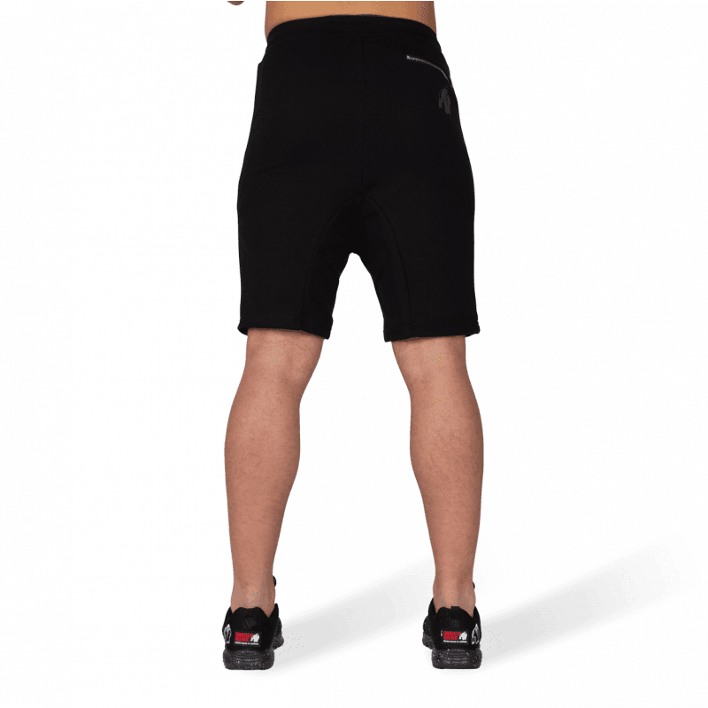 Alabama Drop Crotch Shorts - Black - Image 2