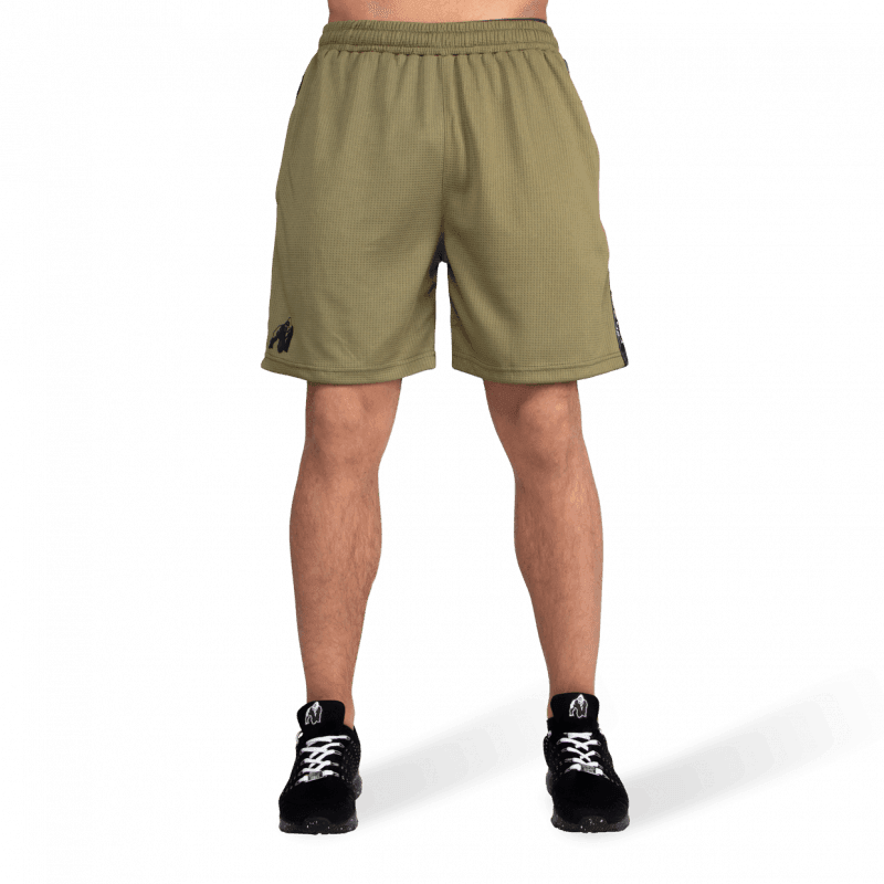 Reydon Mesh Shorts - Army Green - Image 2