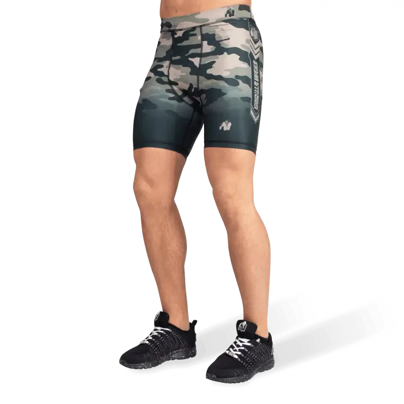Franklin Men's Shorts - Army Green Camo - Image 3
