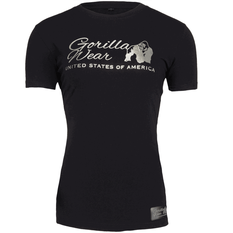 Luka T-shirt - Black/Silver