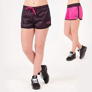 Madison Reversible Shorts - Black/Neon Pink