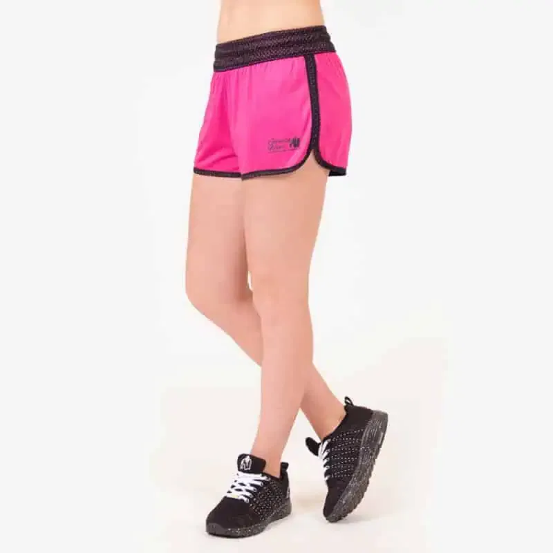 Madison Reversible Shorts - Black/Neon Pink - Image 3