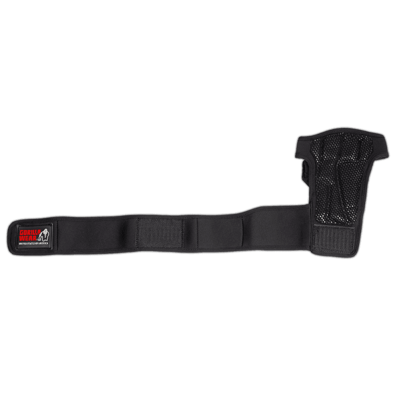 Yuma Weightlifting Workout Gloves - Black - Image 9