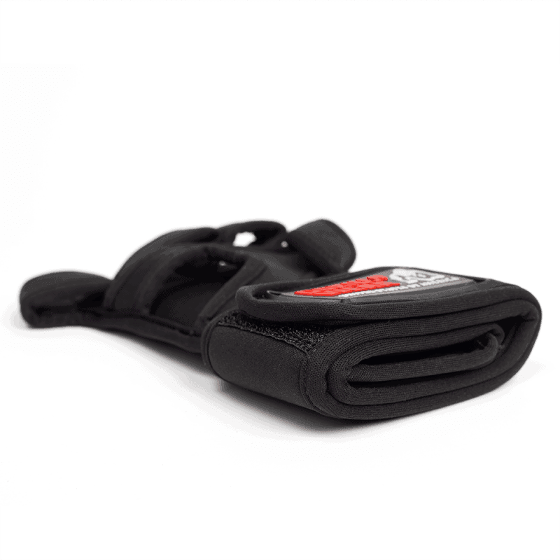 Yuma Weightlifting Workout Gloves - Black - Image 7