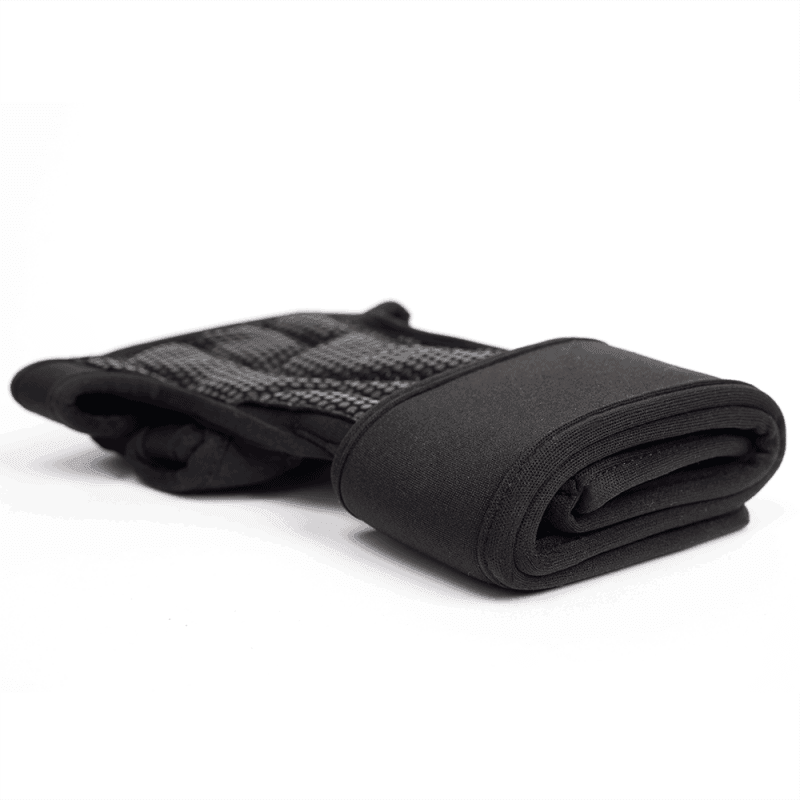 Yuma Weightlifting Workout Gloves - Black - Image 6