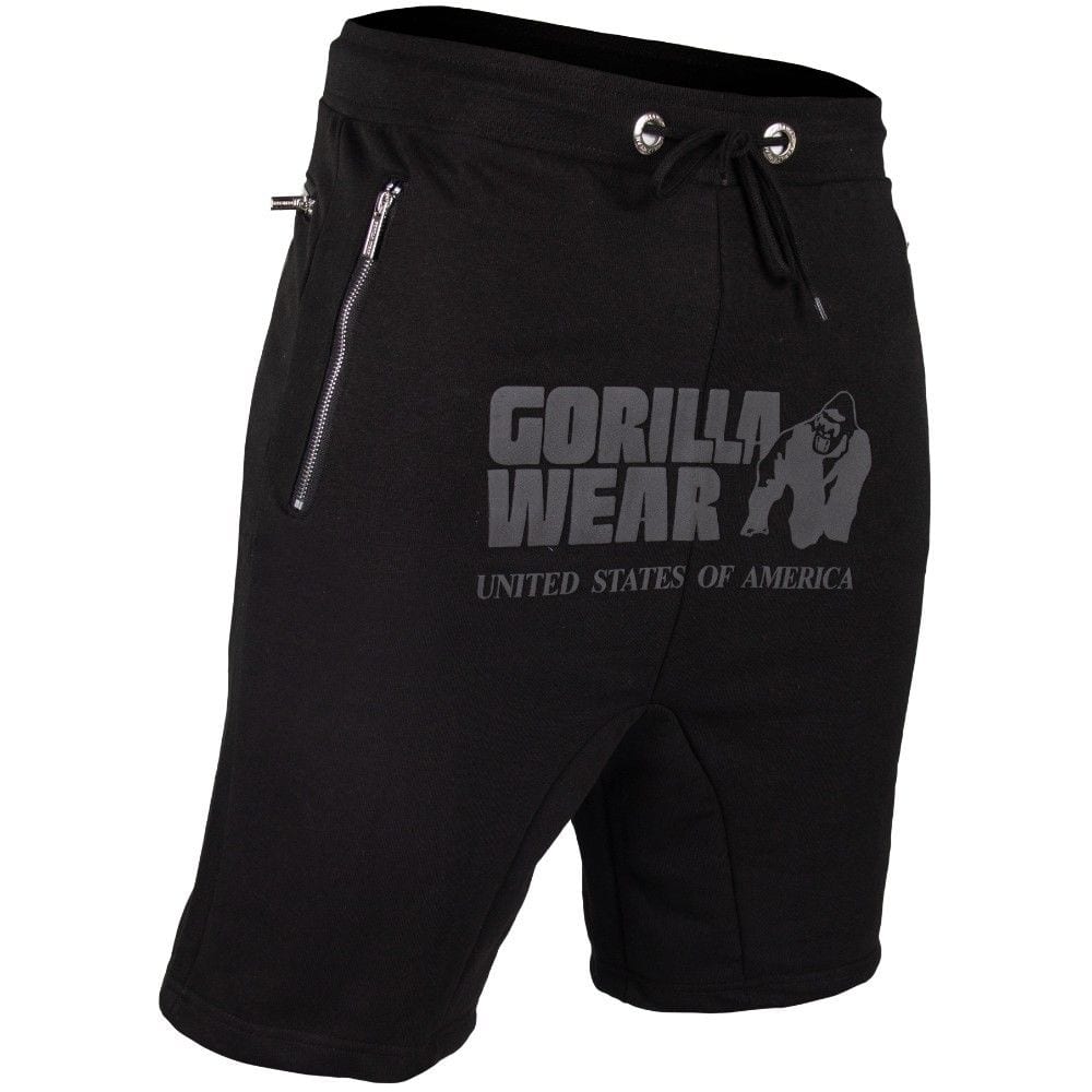 Alabama Drop Crotch Shorts - Black - Image 4