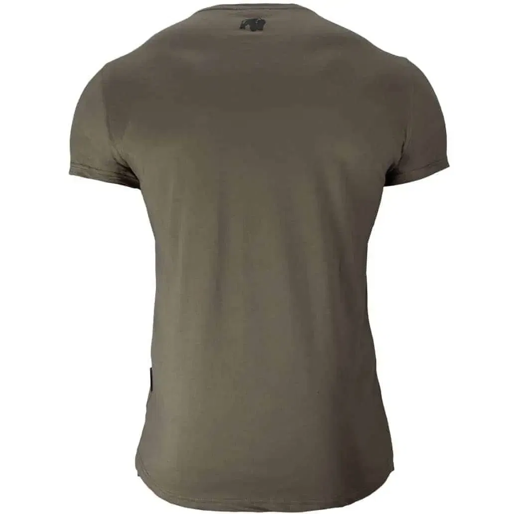 Hobbs T-shirt - Army Green - Image 2