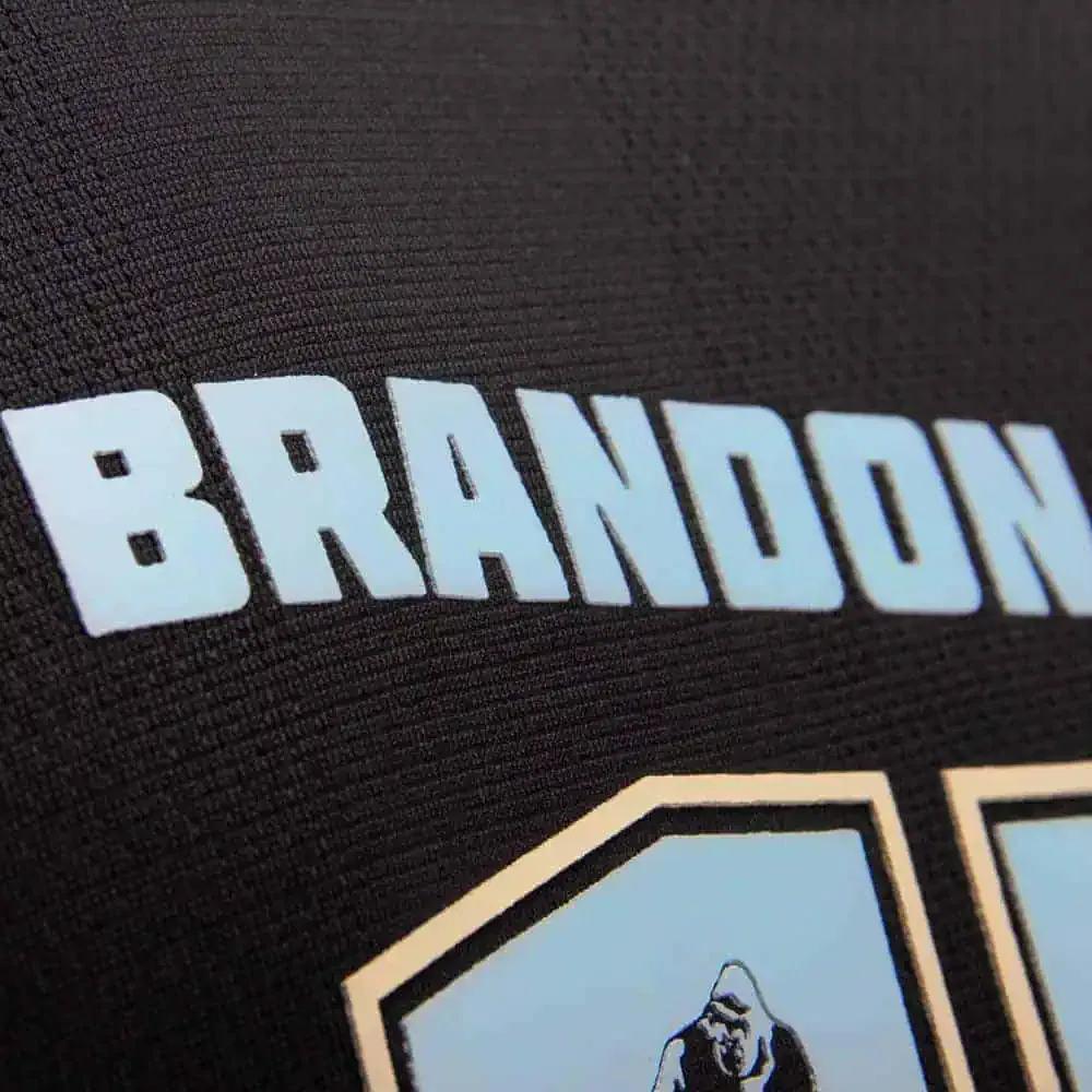 Athlete Shirt 2.0 Brandon Curry - Black / Light Blue - Image 4