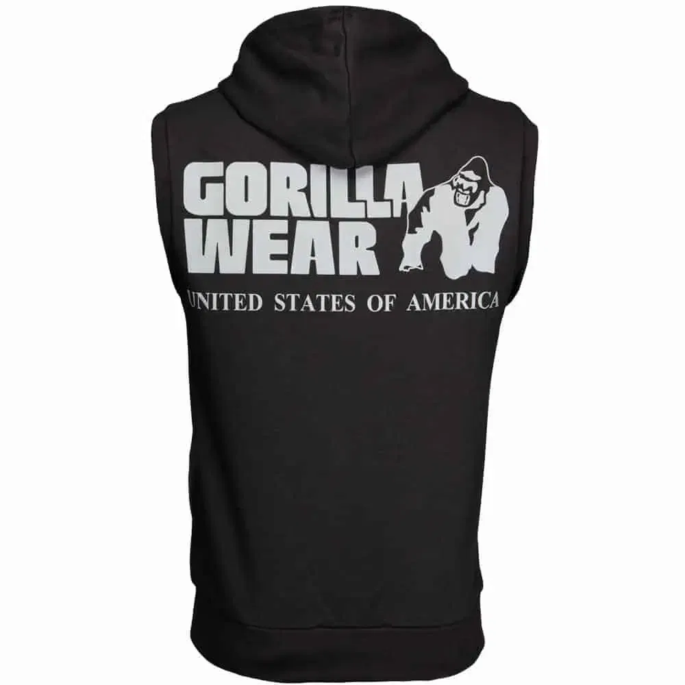 Springfield Zipped Hoodie - Black - Image 2