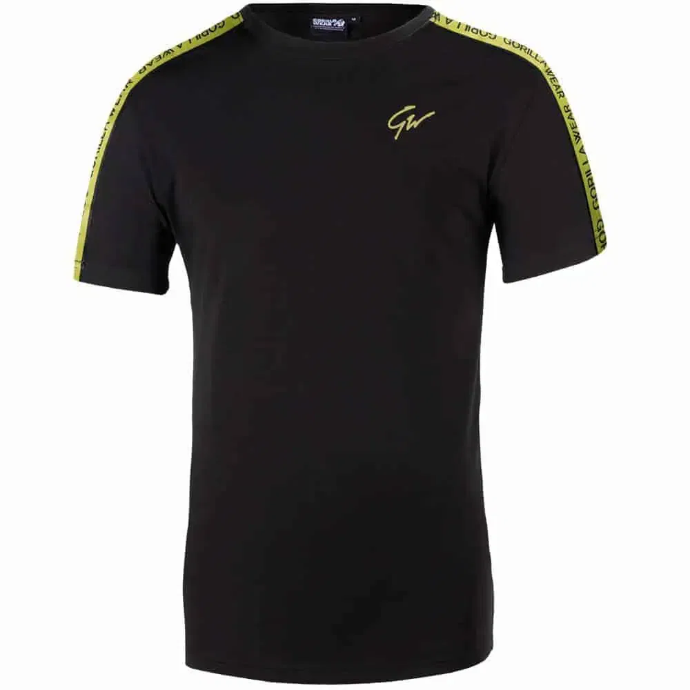 Chester T-shirt - Black/Yellow