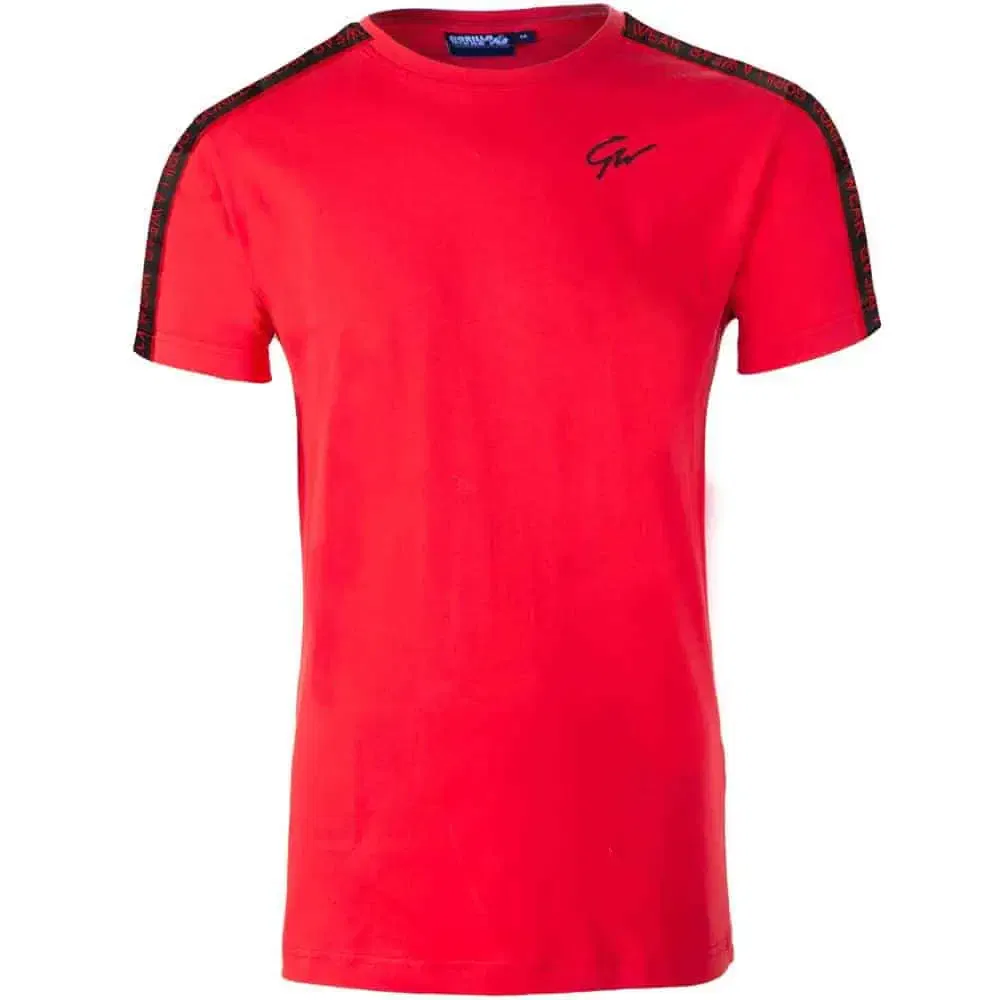 Chester T-shirt - Red/Black