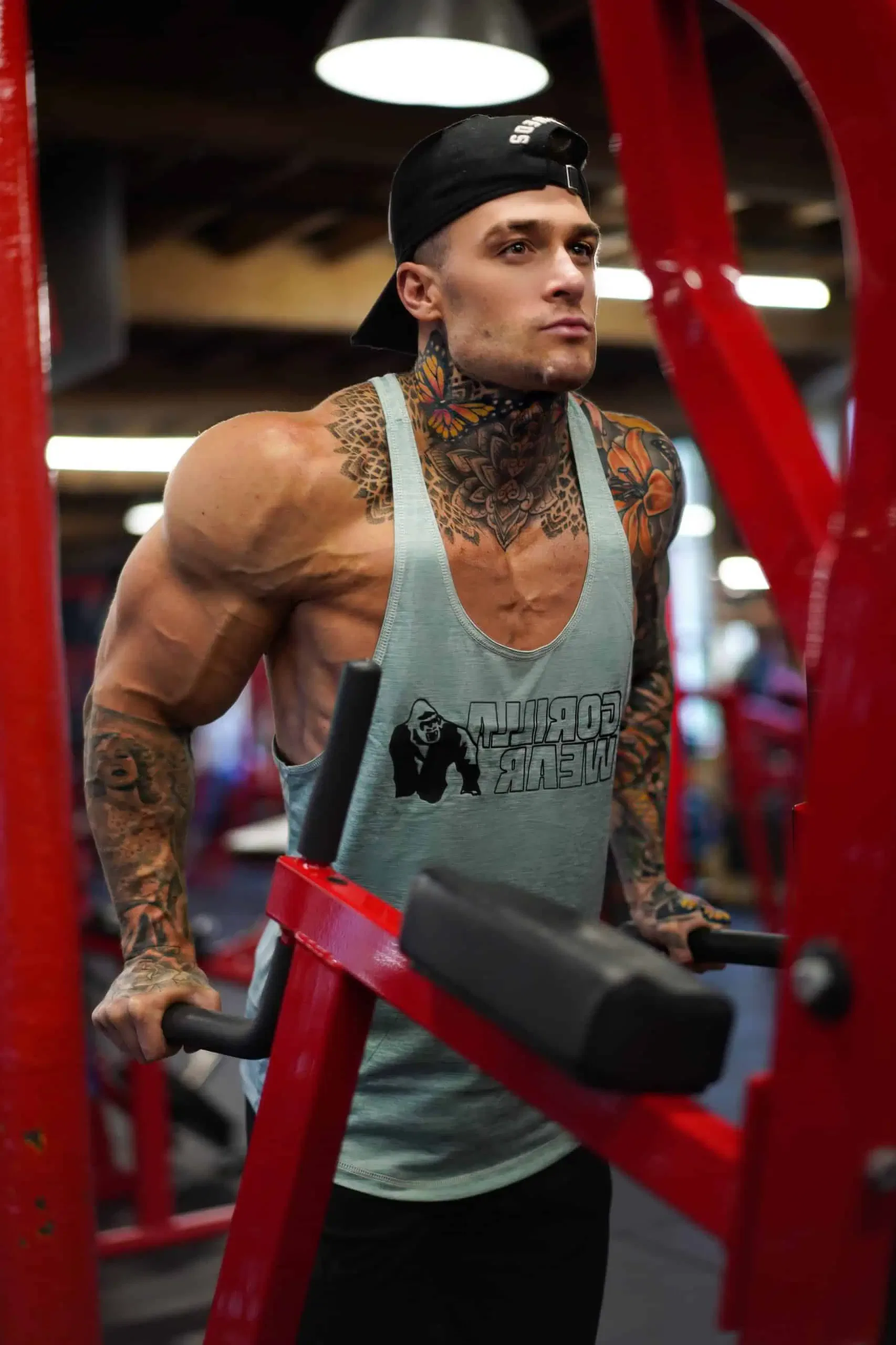 Austin Tank Top - Navy/Black - Image 4